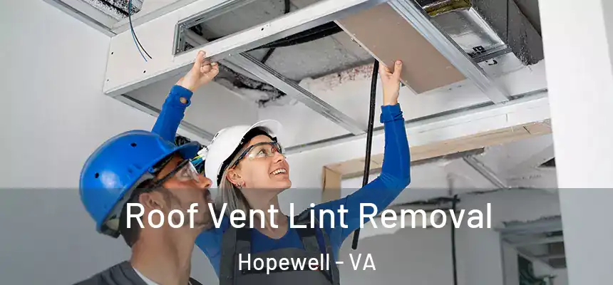 Roof Vent Lint Removal Hopewell - VA